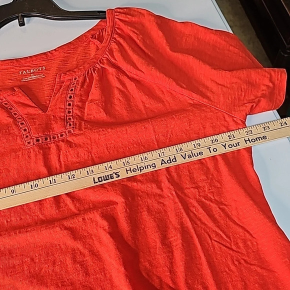 Talbots Slub Tee Sz XL - Picture 8 of 8